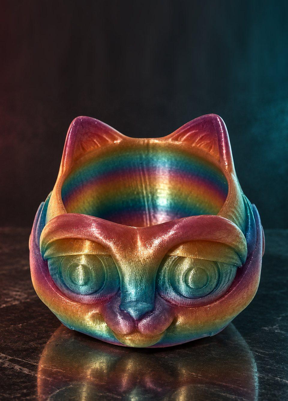 Katzen-Vase