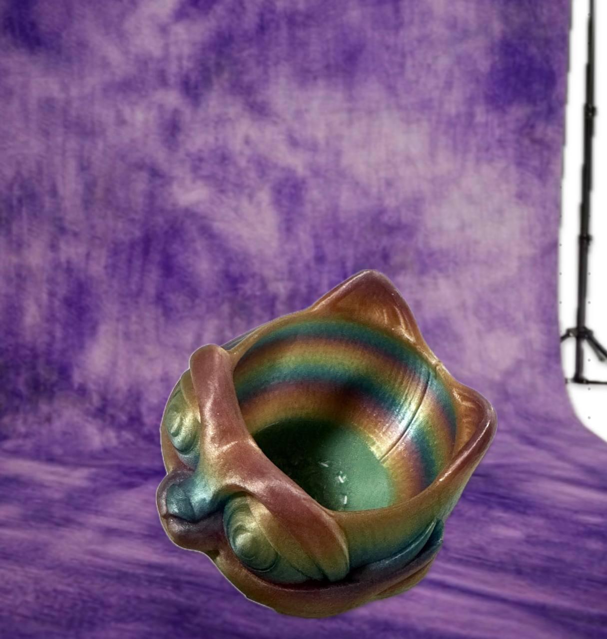 Katzen-Vase — Ansicht 2